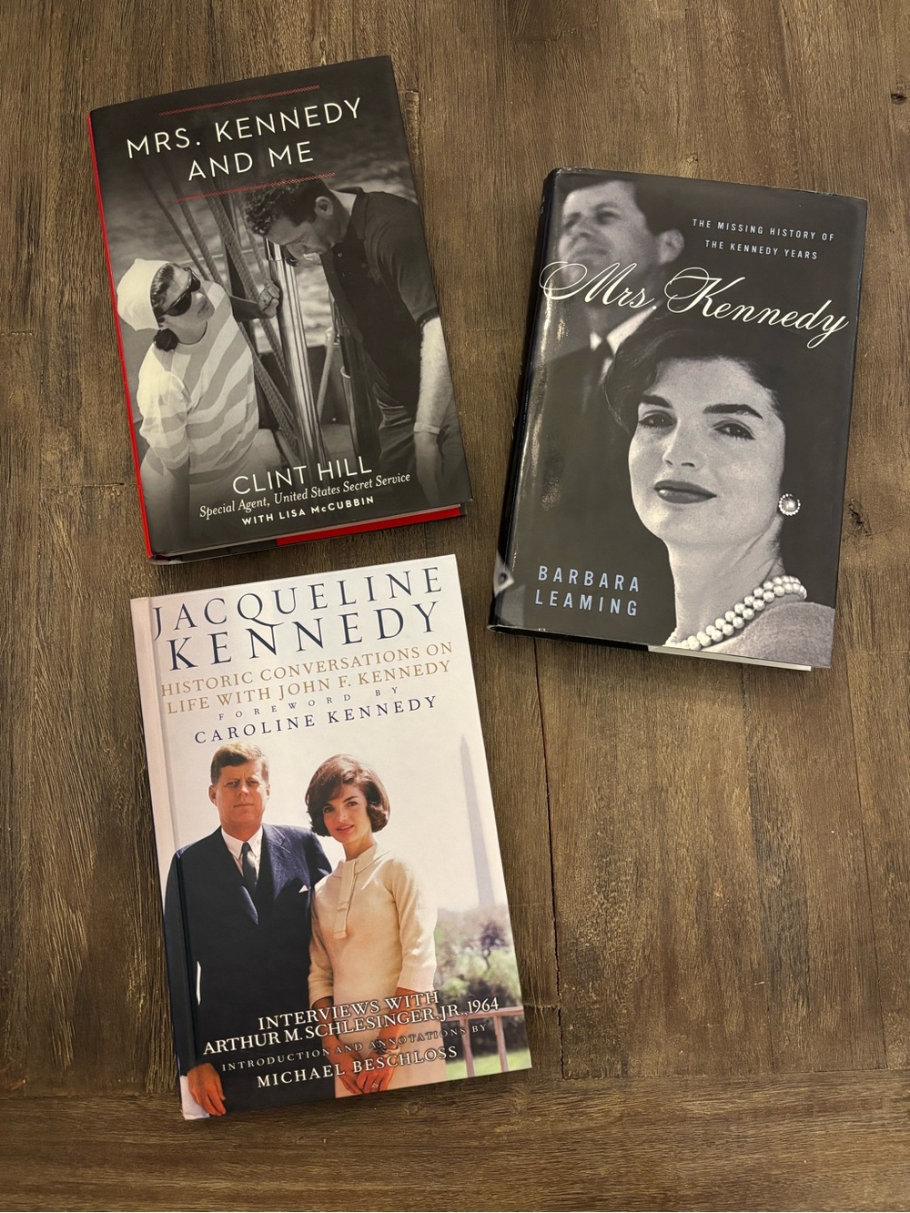 Jacqueline Kennedy Books - Mrs. Kennedy and Me, Mrs. Kennedy, Historic Conversat